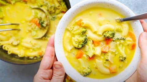 Macaroni and Cheese Soup With Broccoli Recipe | DIY Joy Projects and Crafts Ideas