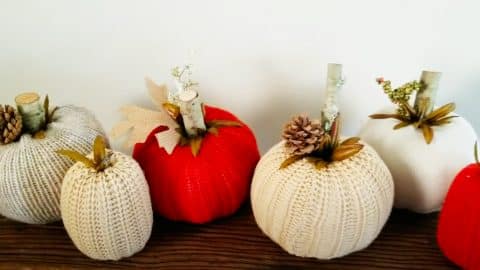 No-Sew Sweater Pumpkins | DIY Joy Projects and Crafts Ideas