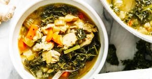 One-Pot Healing Chicken Vegetable Soup