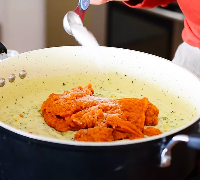 Use Pumpkin Puree To Alfredo Sauce - Vegan Recipes - Gluten Free Pasta Recipe