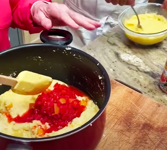 Use Rotel Tomatoes To Make Tomato Grits - Paula Deen Recipes