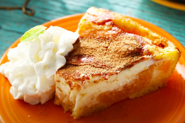 Peaches and Cream Pie Recipe - Peaches Recipe - Pie Recipes