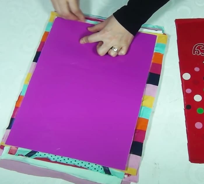 Use Rectangle Template To Make Blanket - DIY Recycle and Repurpose