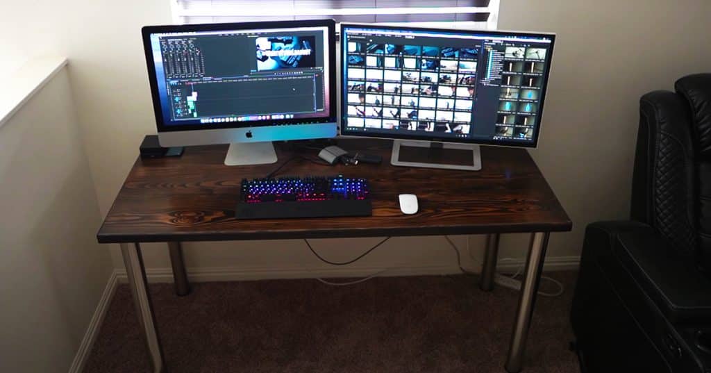 How To Build A Work Desk For Under $75 - Desk Projects