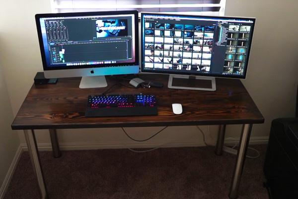 How To Build A Work Desk For Under $75 - Desk Projects