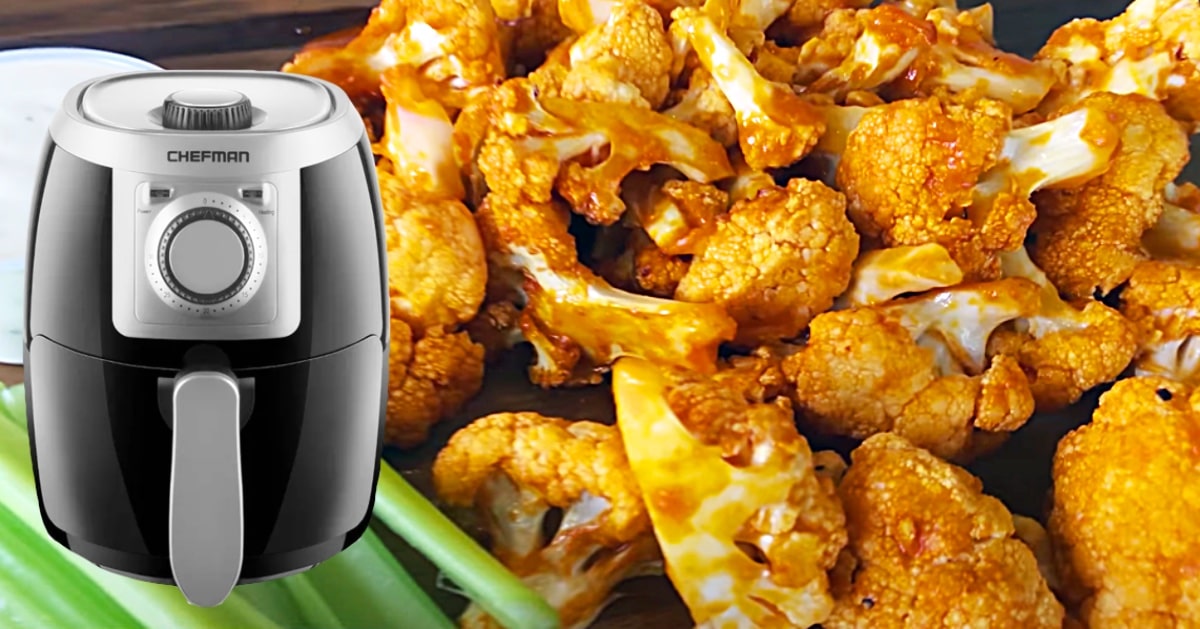 Air Fryer Buffalo Cauliflower Bites | DIY Joy Projects and Crafts Ideas