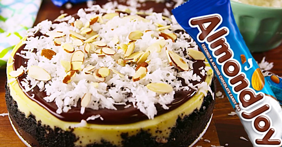 Almond Joy Cheesecake Recipe | DIY Joy Projects and Crafts Ideas