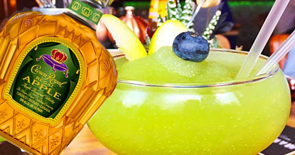 Crown Royal Apple Colada - Green Apple Slushie - Crown Royal Cocktails