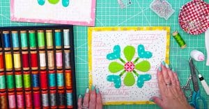 How To Prepare An Applique For Quilting With Free Template