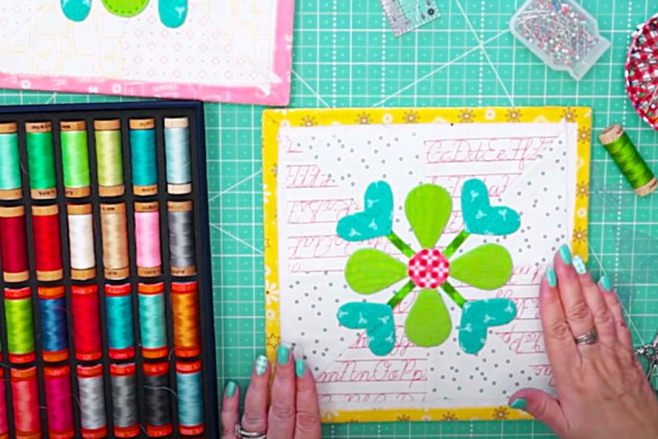 How To Make An Applique Quilting Block - Applique Ideas - Fee Applique Template