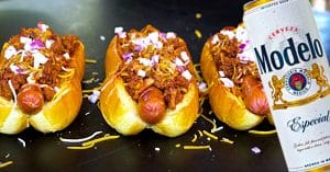 Beer Chilli Dogs Recipe