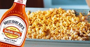 Caramelized Spicy Buffalo Popcorn Recipe