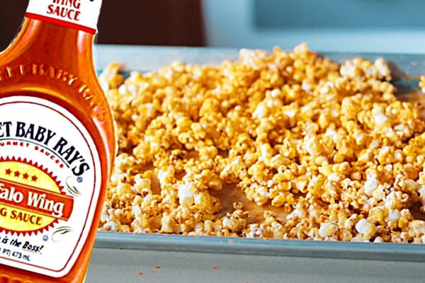 Buffalo Popcorn Recipe - Sweet And Spicy Snack - Caramel Hot Popcorn