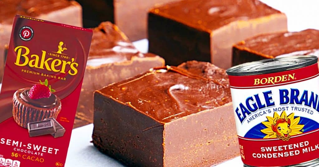 How To Make Two Ingredient Fudge - Easy Candy Recipe - Holiday Candy