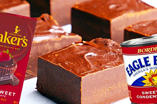 How To Make Two Ingredient Fudge - Easy Candy Recipe - Holiday Candy