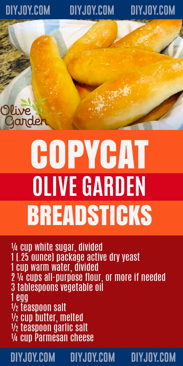 Copycat Olive Garden Breadsticks Recipe - Copy Cat Restaurant Recipes - How to Make Homemade Breadsticks - Easy Bread Recipes for Beginners