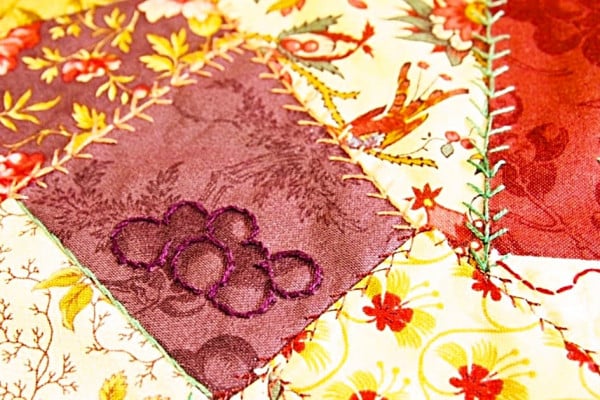 How To Make A Crazy Quilt - Boho Home Decor - Easy Quilt Ideas