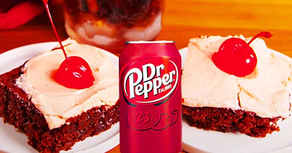 Dr. Pepper Poke Cake Recipe - Easy Cake Recipes Dessert Ideas