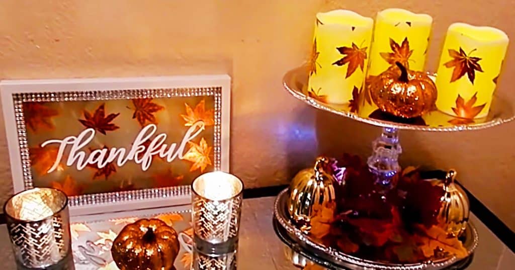DIY Dollar Tree Fall Lighting Idea - Dollar Tree DIY - Dollar Tree Fall Ideas