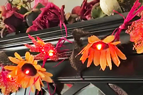 Dollar Tree DIY Autumn String Lights - Garland Lights - Fall Decor