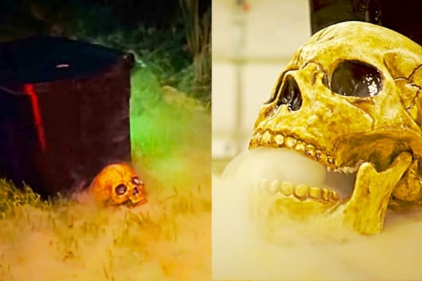 DIY Fog Chiller - Outdoor Halloween Decor - Halloween DIY