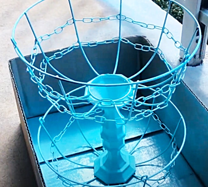 Spray Paint A Metal Fruit Basket