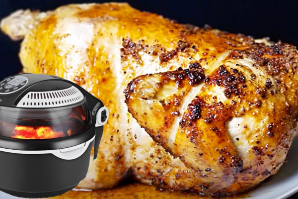 Air Fryer Rotisserie Chicken Recipe - Easy Air Fryer Chicken Recipes - Air Fryer Cooking