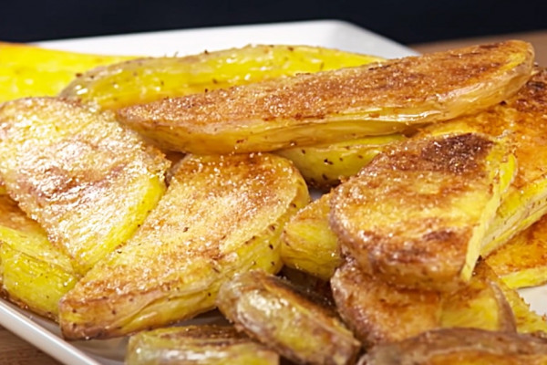 Steakhouse Style Oven Fries - Easy Oven Fries - French Fries Recipe