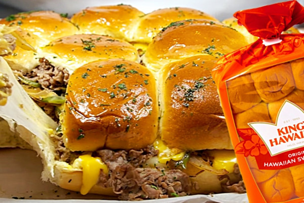 Philly Cheese Steak Sliders Recipe - Quick Appetizer Ideas - Slider Recipe