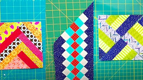 How To Make Strips Galore Quilt Blocks | DIY Joy Projects and Crafts Ideas