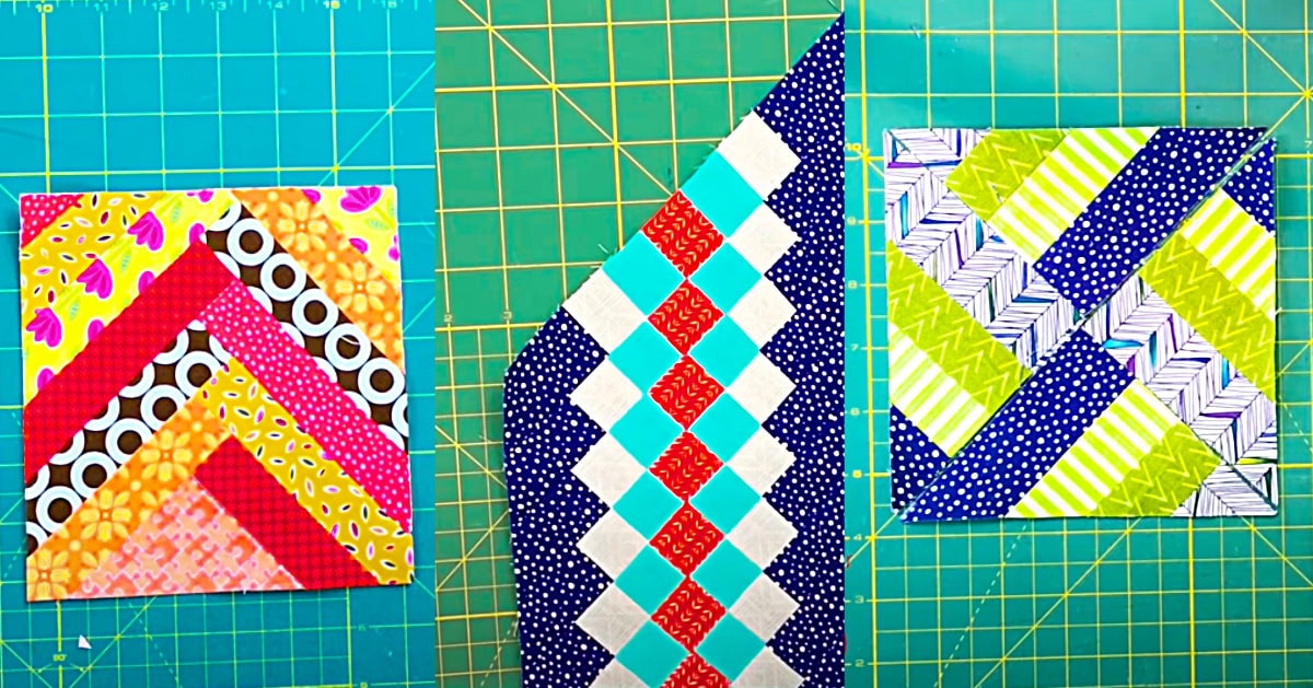 How To Strip Quilt Blocks