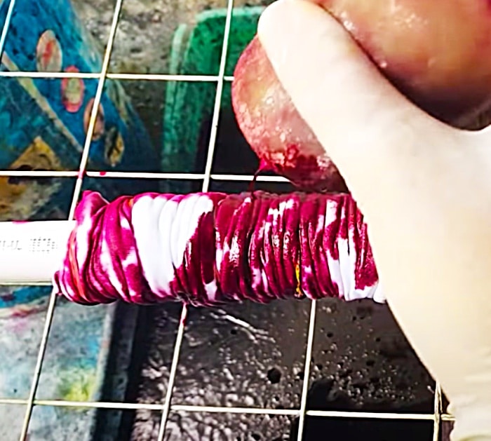 How To Tie Dye Using PVC - Tie Dye Tutorial - Easy Tie Dye Methods