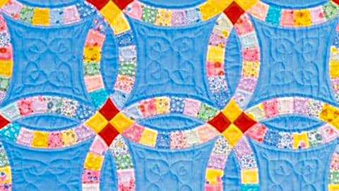 Historical Double Wedding Ring Quilt | DIY Joy Projects and Crafts Ideas