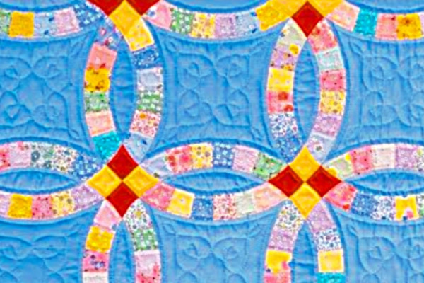 Double Wedding Ring Quilt - Historic Quilt Pattern - DIY Quilt