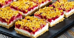 Raspberry Yogurt Bars Recipe