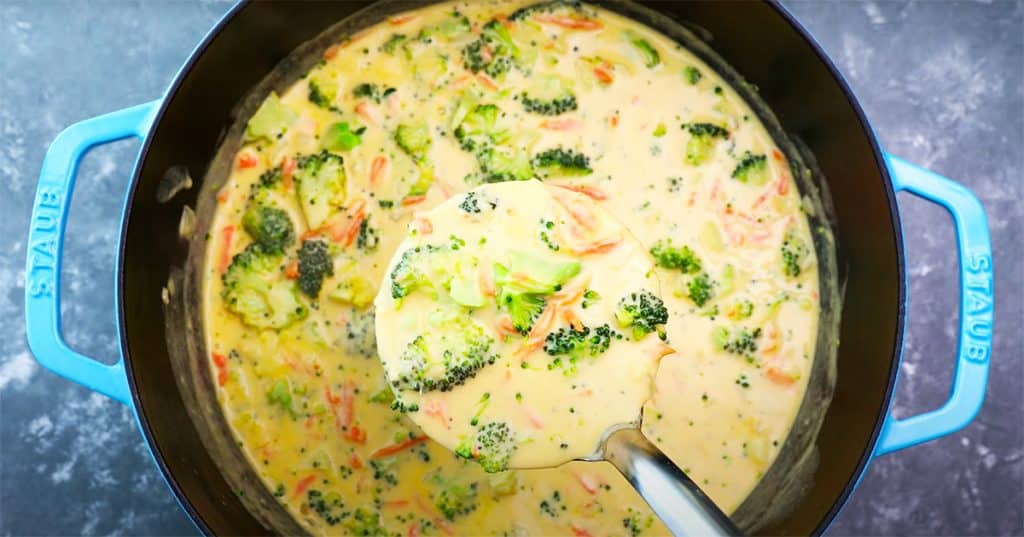30-Minute Broccoli Cheddar Soup - Soup Recipes - Broccoli Recipes