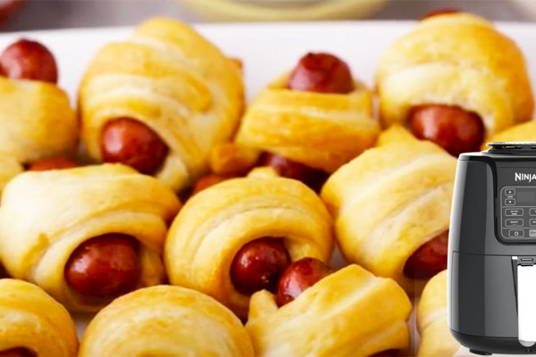 Air Fryer Mini Crescent Dogs Recipe - Air Fryer Recipes