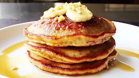 Banana Bread Pancakes Recipe | DIY Joy Projects and Crafts Ideas