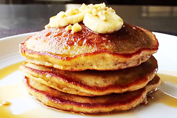Banana Bread Pancakes Recipe - How To Make Banana Pancakes - Easy Breakfast Recipes