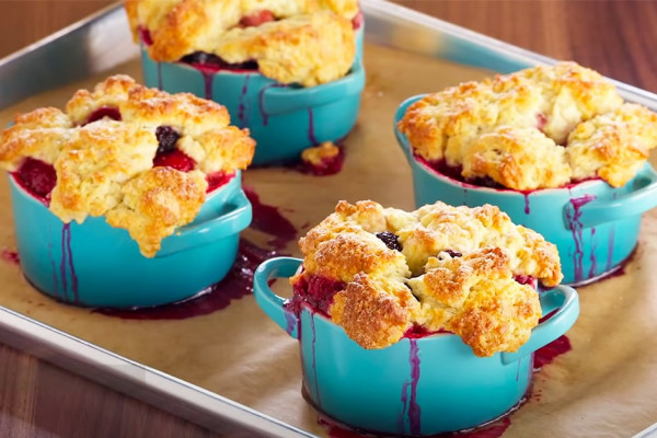 Bumbleberry Cobbler Recipe - Cobbler Recipes - Dessert Recipes