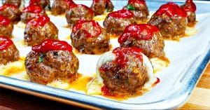 Cheese-Filled Meatball Recipe