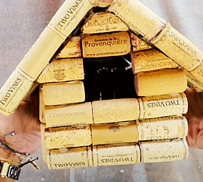 How To Build A Cork Birdhouse - DIY Cork Ideas - Cork Project For Outdoors