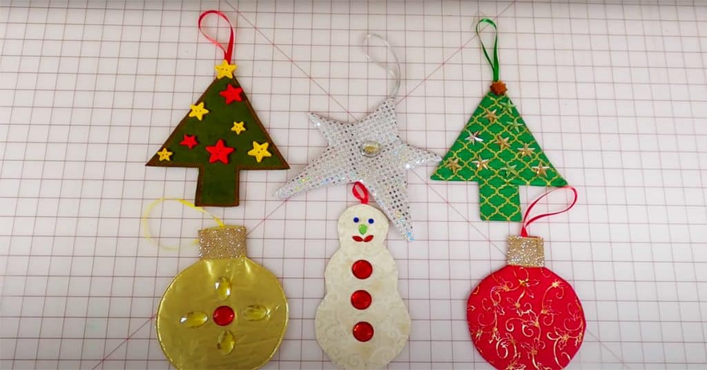 DIY Fabric Ornaments - DIY Christmas Crafts - DIY Sewing