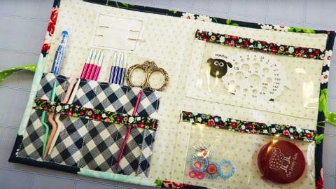 DIY Knitting Supply Caddy | DIY Joy Projects and Crafts Ideas