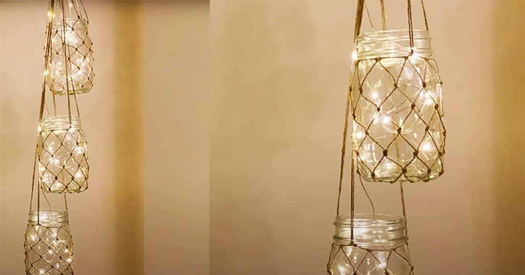DIY Mason Jar Lantern - DIY Mason Jar Crafts - DIY Lanterns