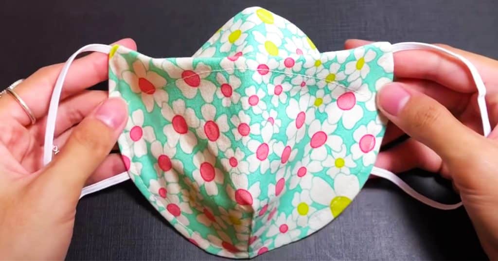 DIY No Fog On Glasses Face Mask - DIY Face Mask - DIY Sewing