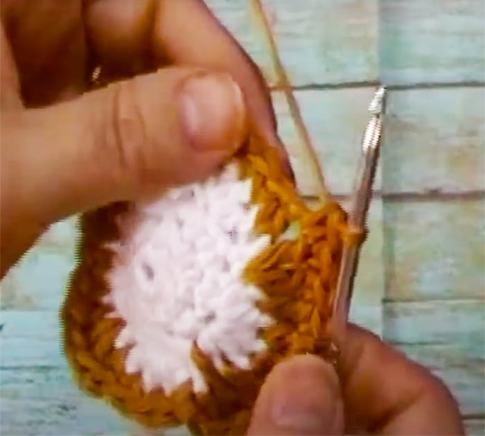 DIY Pumpkin Pie Hot Pad Crochet - Easy Crochet Crafts