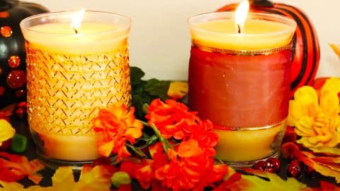 DIY Pumpkin Spice And Banana Bread Candles | DIY Joy Projects and Crafts Ideas
