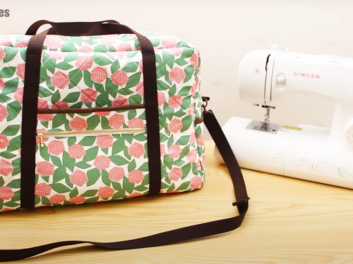Sewing Machine Travel Bag Trailer Video 