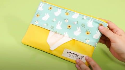 DIY Tissue Pouch Bag | DIY Joy Projects and Crafts Ideas
